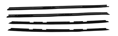 1978-80 Cutlass 2 Door Notchback For Use With Buick Special Moldings Authentic Style Window Felts Whiskers Kit (4pcs)