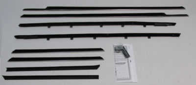 1961 Lesabre Convertible Authentic Window Felts Whiskers Kit (8pcs)