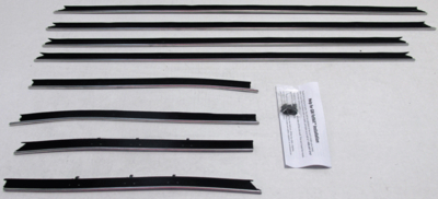 1970-72 Skylark Convertible Replacement Window Felts Whiskers Kit (8pcs)