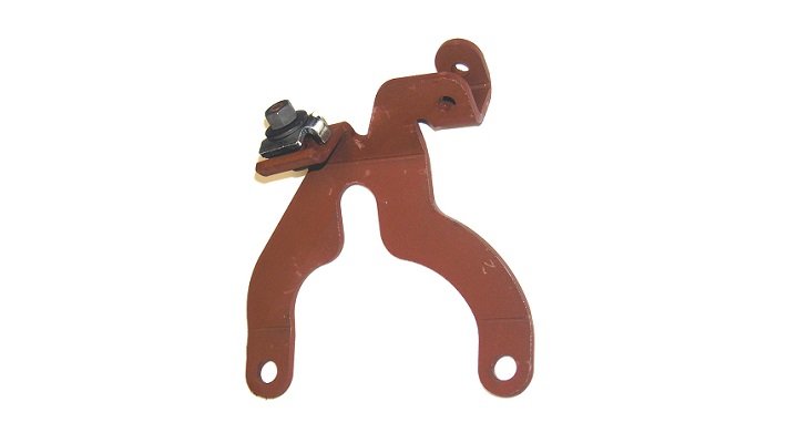 1972-1973 Dodge, Plymouth 340 4-Barrel And 1974 360 4-Barrel Throttle Cable Mounting Bracket 1972-1973 Dodge, Plymouth 340 4-Barrel And 1974 360 4-Barrel Throttle Cable Mounting Bracket