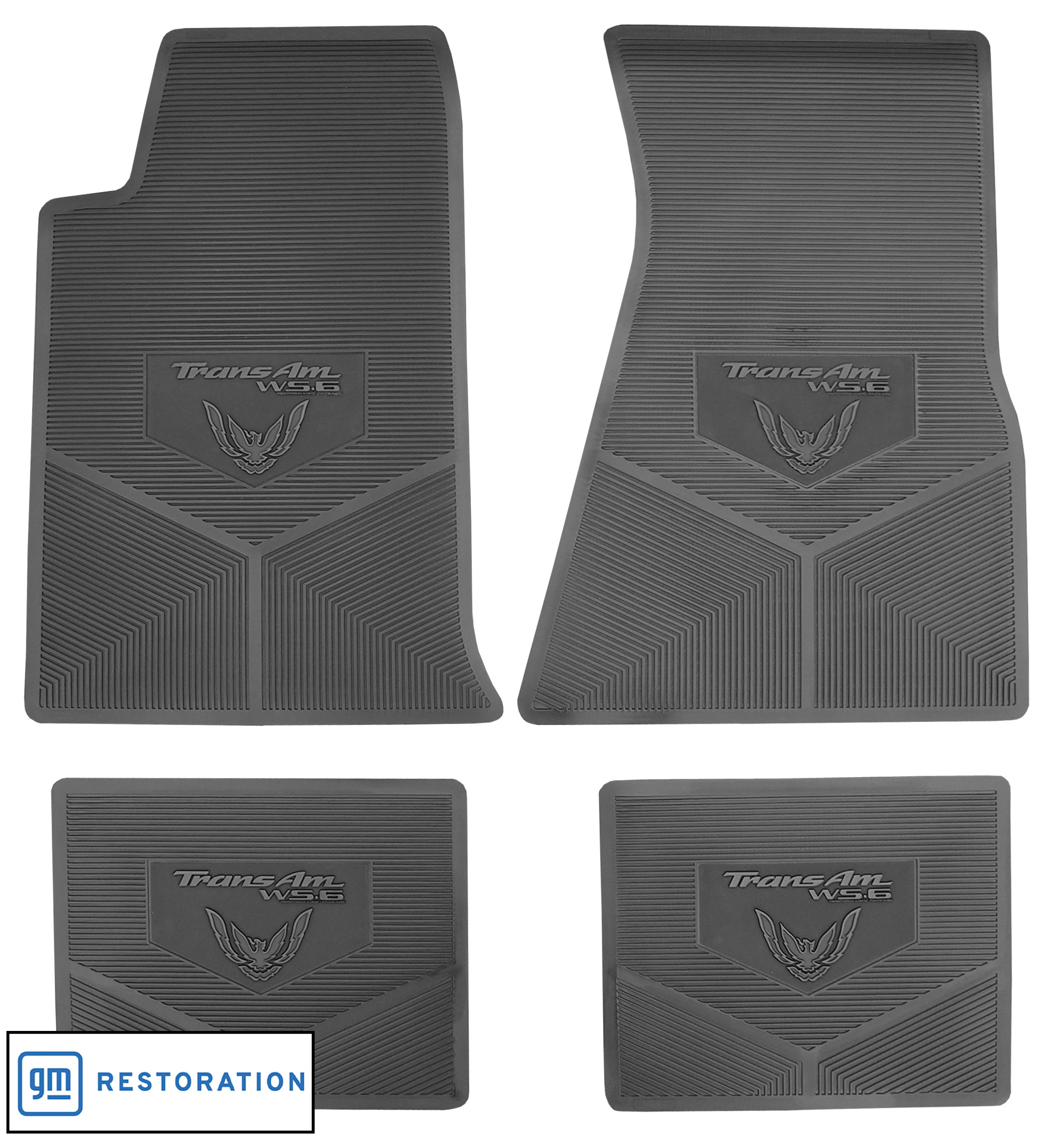 1996-2002 Pontiac Trans Am Ws-6 Next Generation Custom Vintage Rubber Floor Mats Package