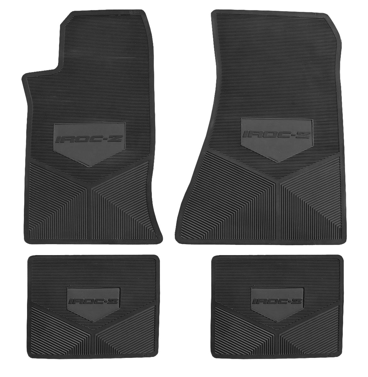 1985-1992 Chevrolet Camaro Next Generation Custom Vintage Rubber Floor Mats Package