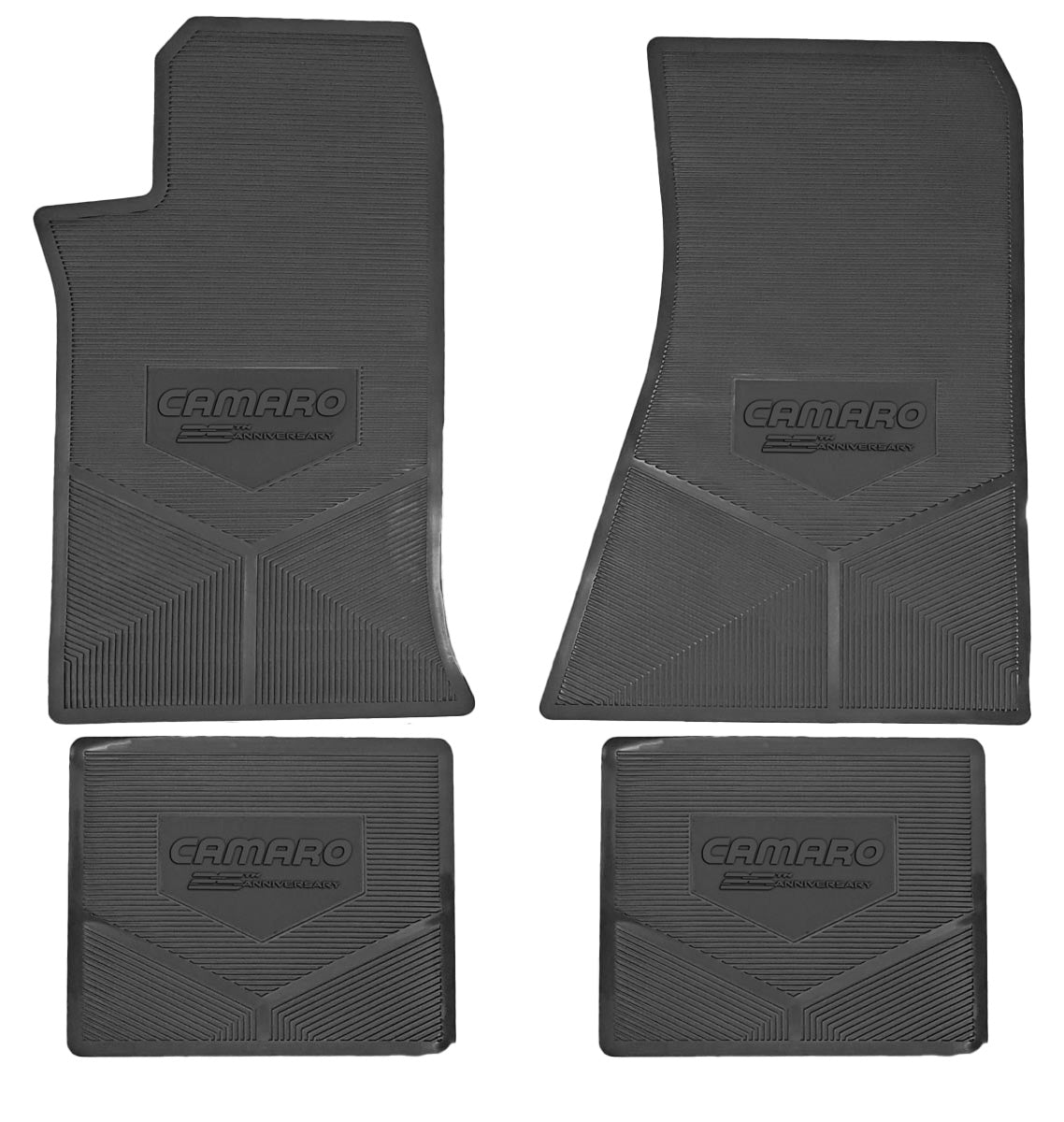 1985-1992 Chevrolet Camaro Next Generation Custom Vintage Rubber Floor Mats Package