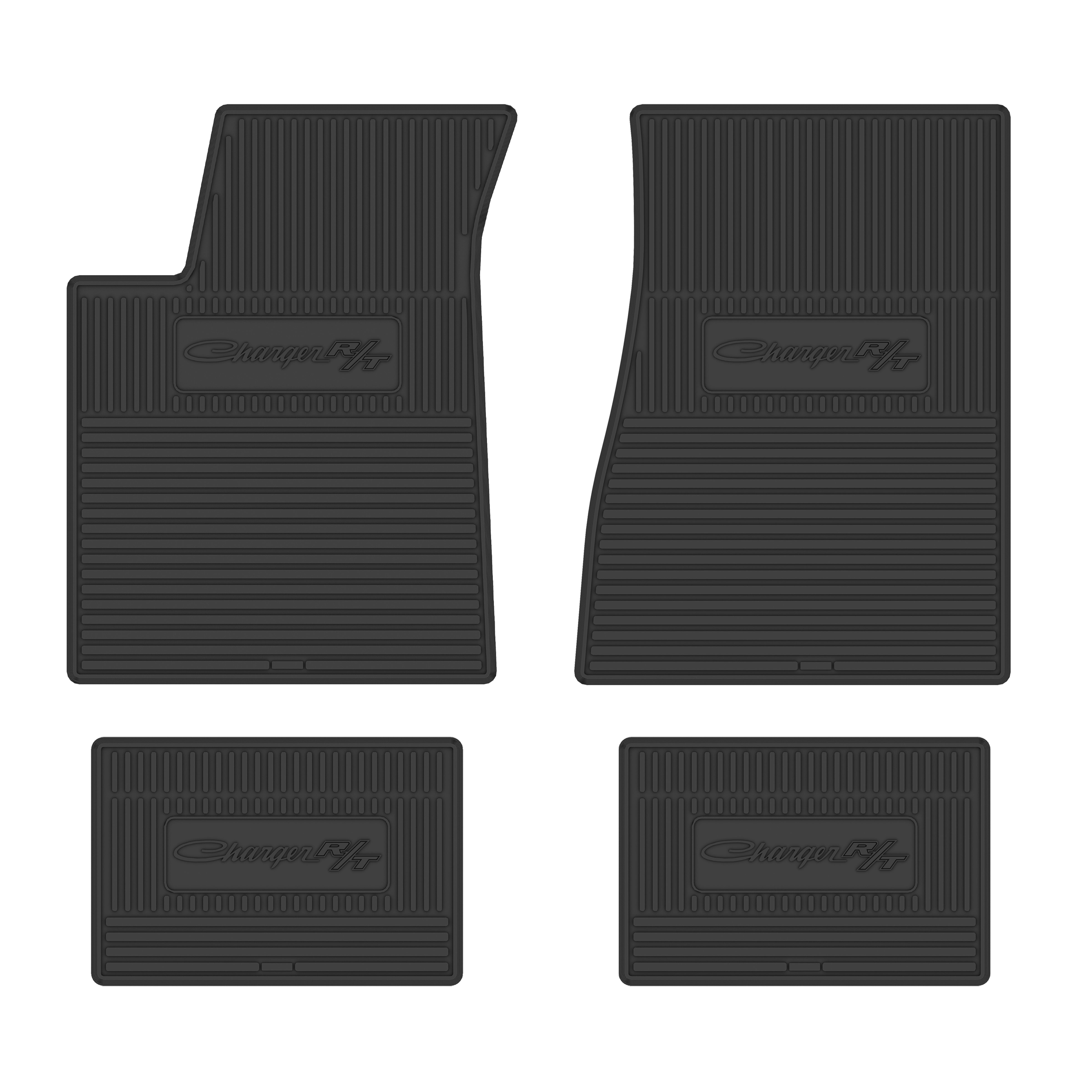 1971 Dodge Charger R/T Next Generation Custom Vintage Rubber Floor Mats Package