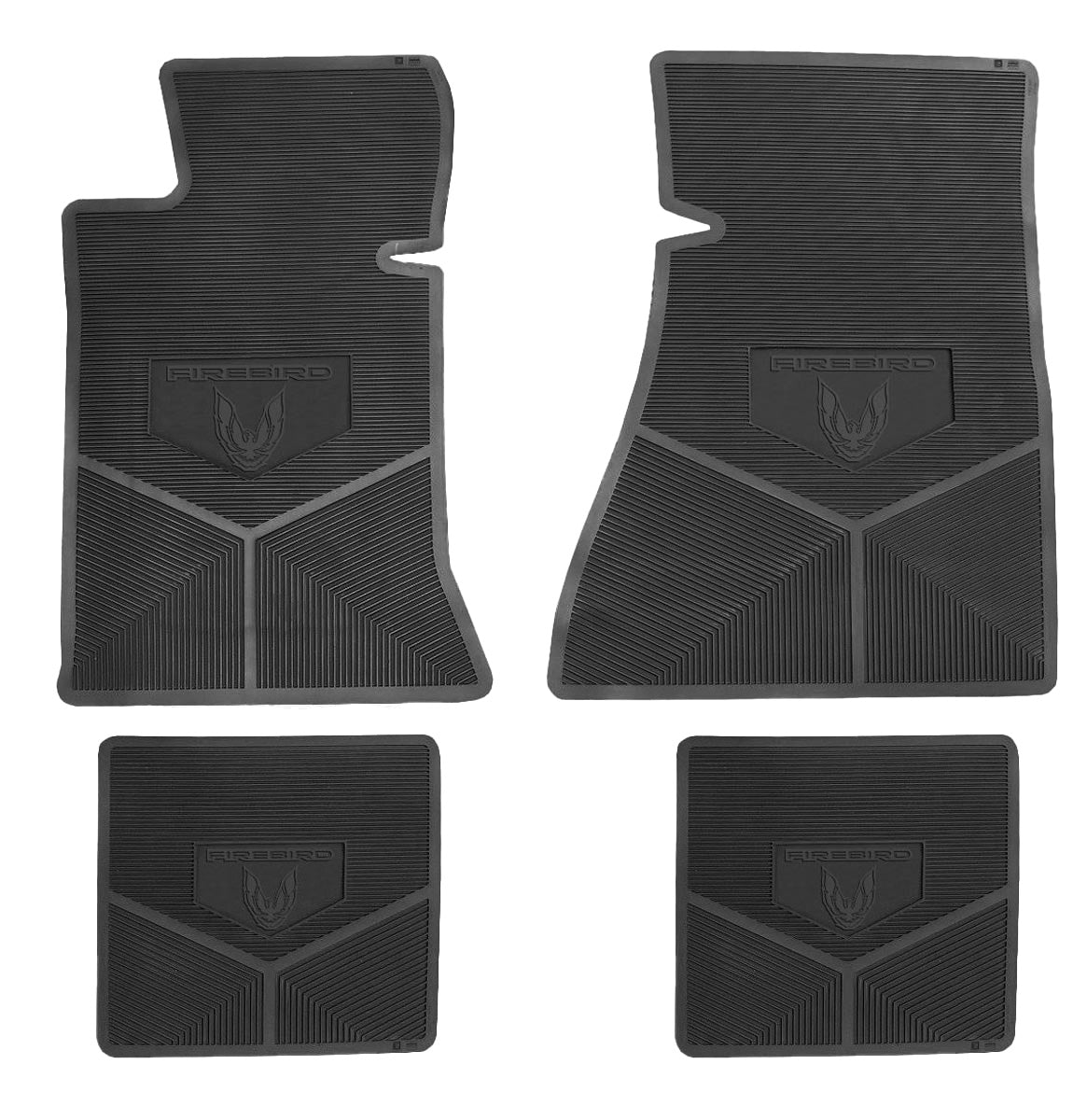 1982-1984 Chevrolet Camaro Next Generation Custom Vintage Rubber Floor Mats Package