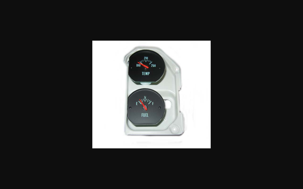 1970-1970 Chevrolet Chevelle SS Fuel & Temp Gauge