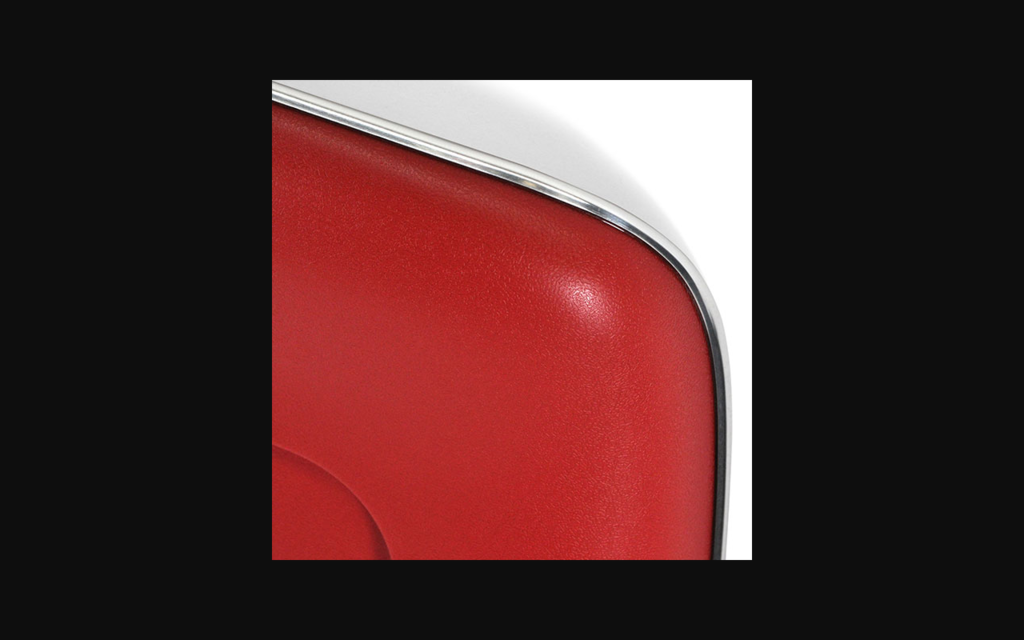 1968-1968 Chevrolet Chevelle Bucket Seat Backs - Red