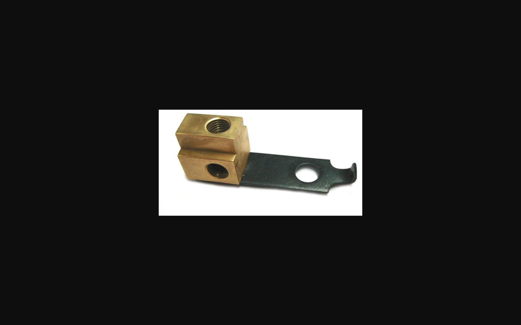 1966-1966 Chevrolet Chevelle Brake Distribution Block - Brass