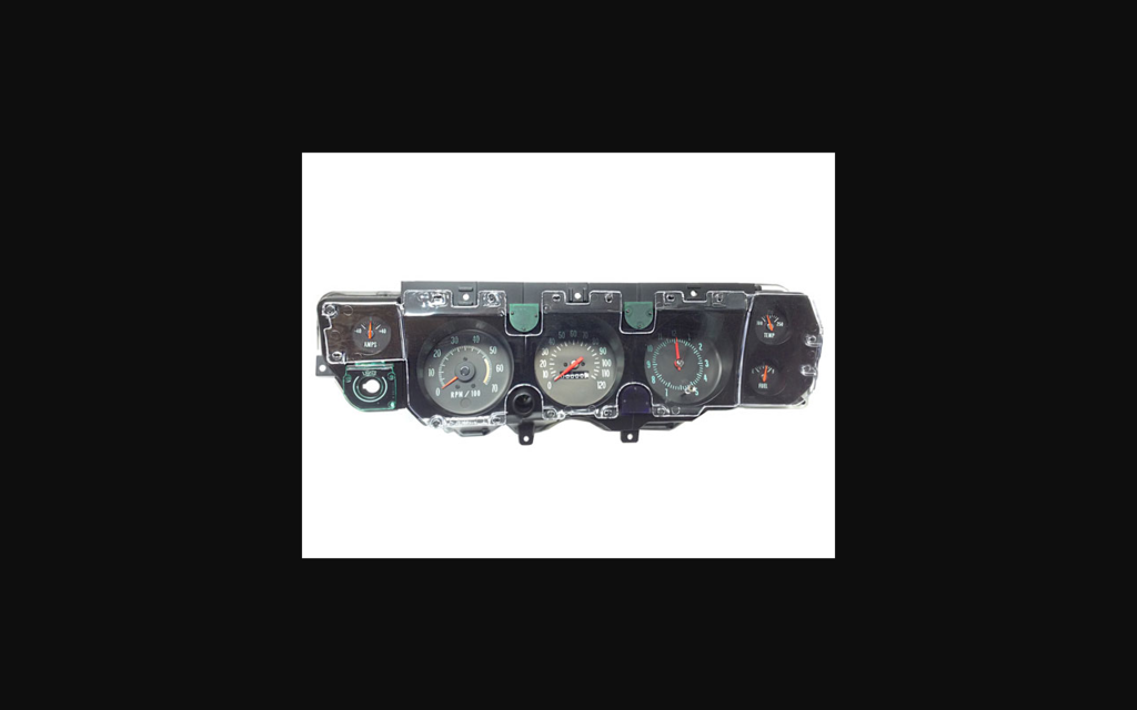 1970-1970 Chevrolet Chevelle SS Gauge Cluster 5500 Redline