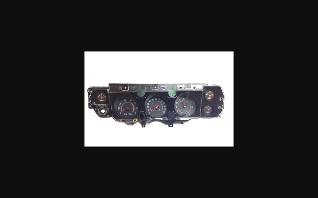 1971-1972 Chevrolet Chevelle SS Gauge Cluster 5000 Redline