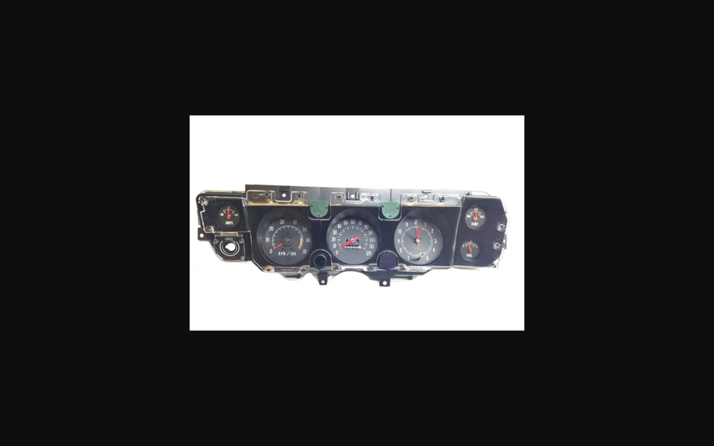 1971-1972 Chevrolet Chevelle SS Gauge Cluster 6500 Redline