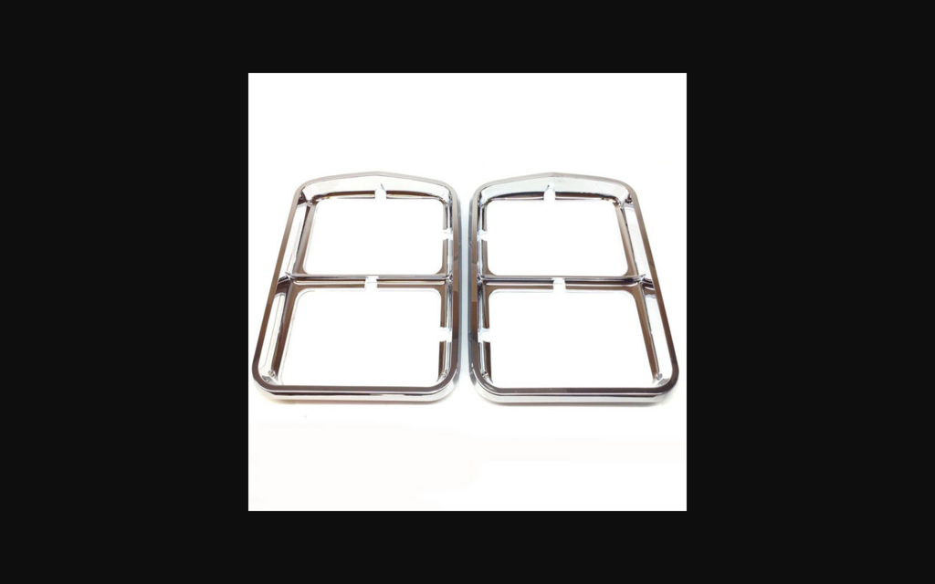 1976-1977 Chevrolet Chevelle Chrome Headlight Bezels