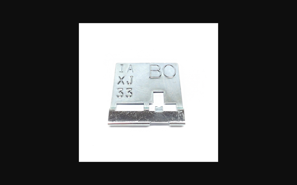 1969-1970 Chevrolet Chevelle Radiator Tag - Code BO, L-78 396/375HP