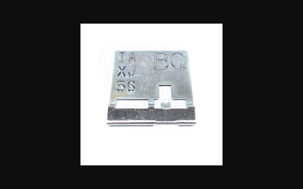 1970-1970 Chevrolet Chevelle Radiator Tag - Code BQ