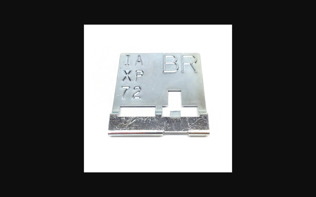 1970-1970 Chevrolet Chevelle Radiator Tag - Code BR