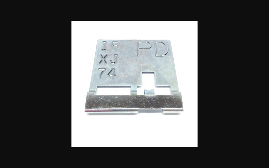 1970-1970 Chevrolet Chevelle Radiator Tag - Code PD