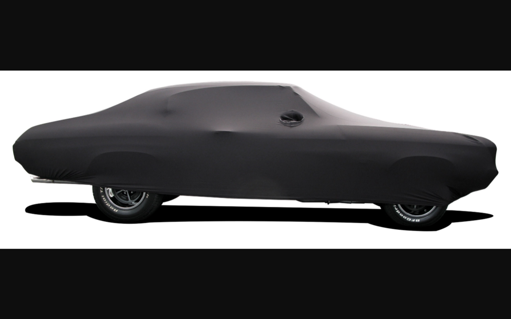 1968-1972 Chevrolet Chevelle Onyx Indoor Car Cover - Black- 2 door Coupe