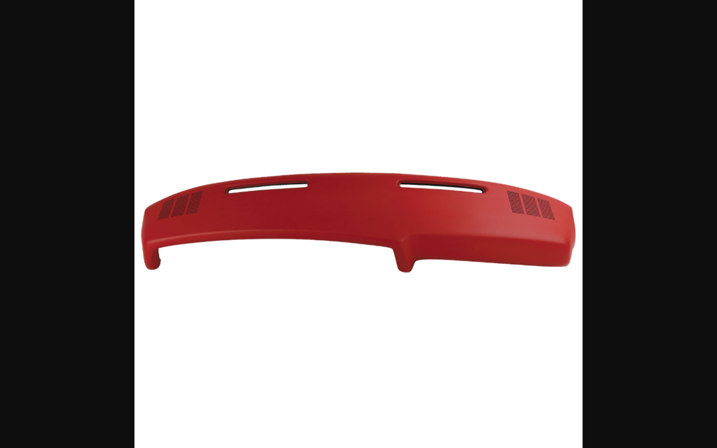 1970-1972 Chevrolet Chevelle Dash Pad W/Stereo Speaker Cutouts - Red