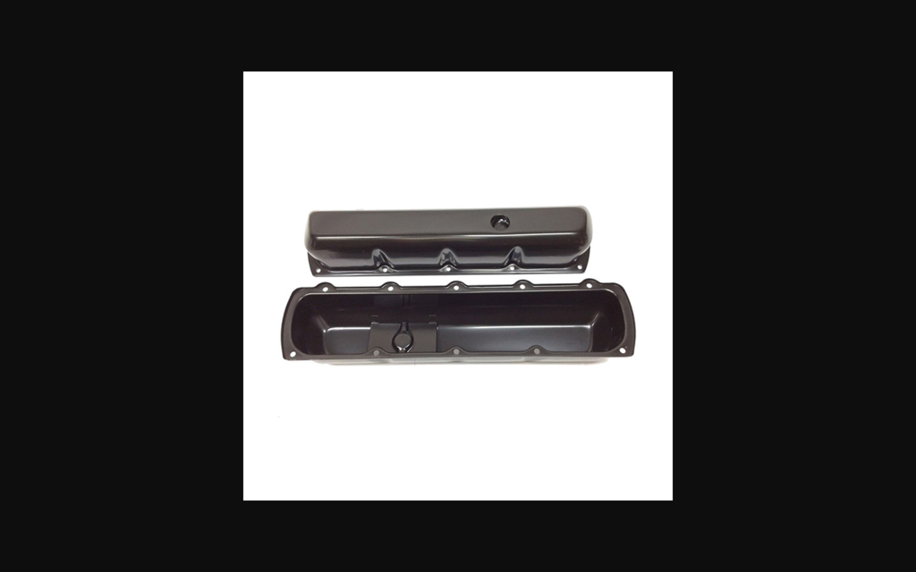 1977-1980 Pontiac Firebird Tall Valve Covers - Black