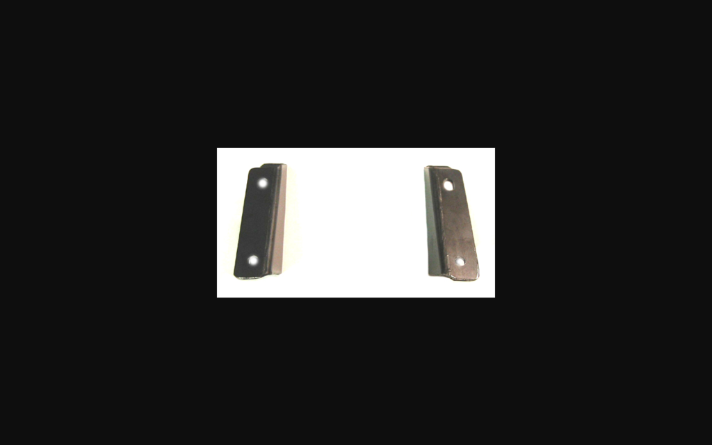 1974-1975 Pontiac Firebird Front License Plate Bracket Set