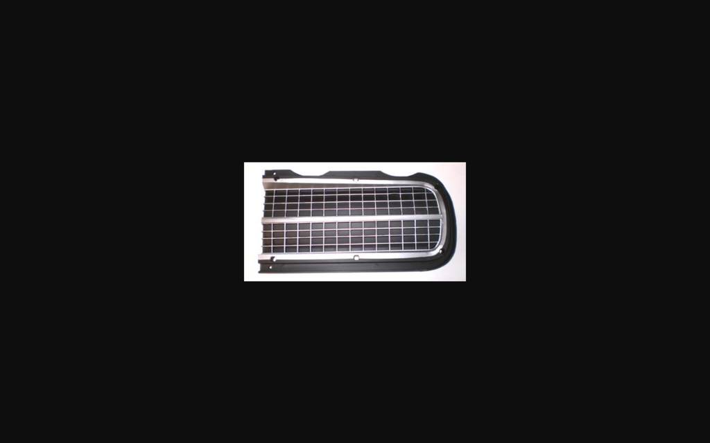 1969-1969 Pontiac GTO Hideaway Headlamp Door Grille - LH