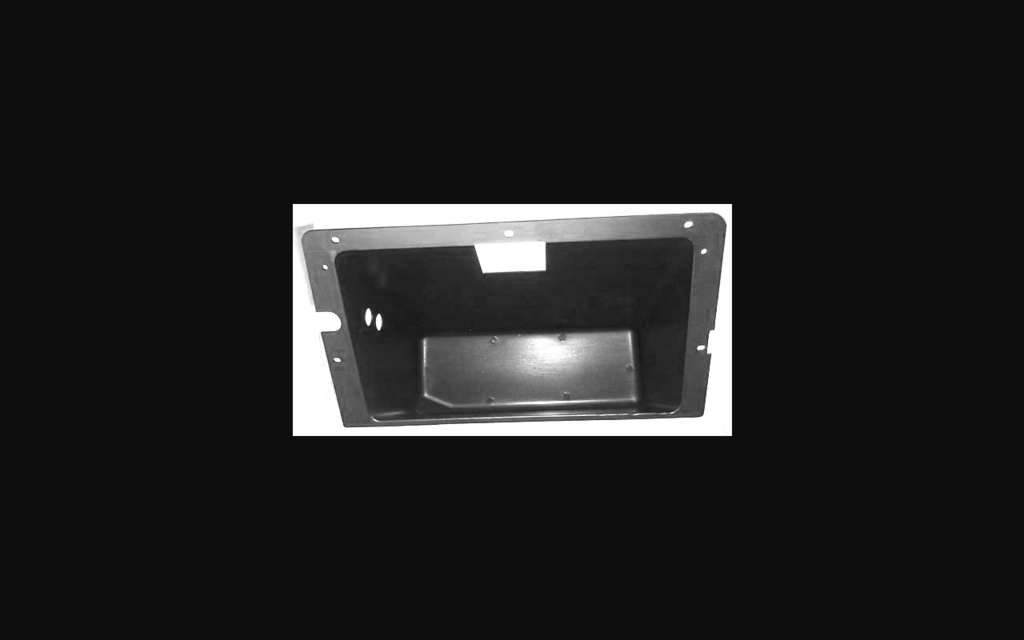 1969-1969 Pontiac GTO Interior Dash Glove Box - Plastic