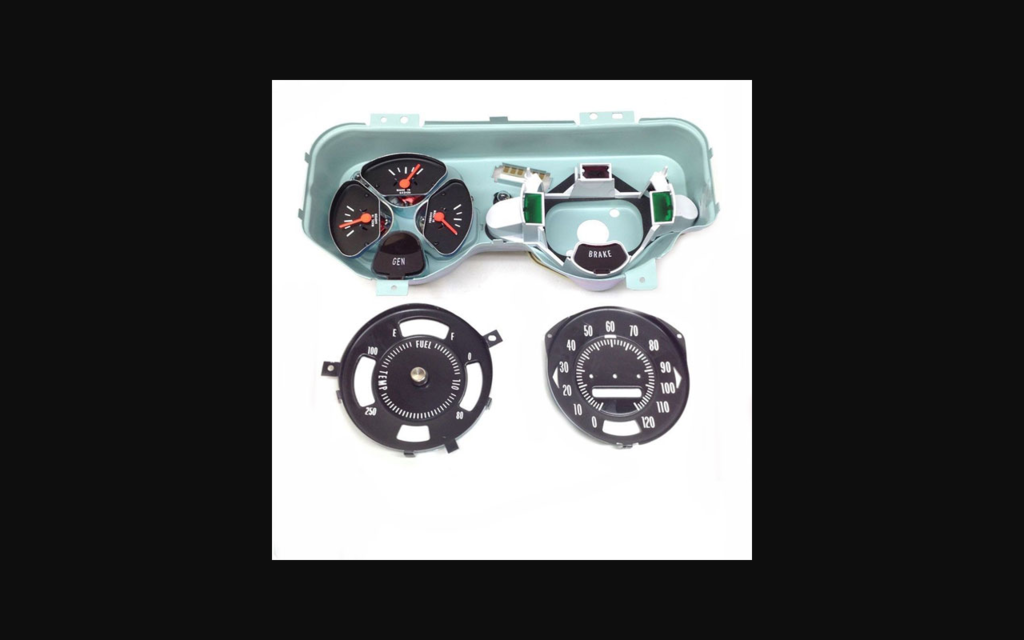 1969-1971 Pontiac GTO Rally Gauge Cluster Conversion Kit