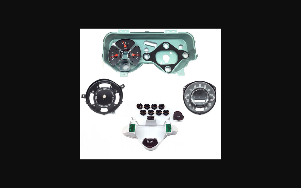 1969-1971 Pontiac GTO Rally Gauge Cluster Kit