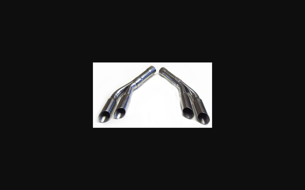 1972-1972 Pontiac GTO Dual Factory Exhaust Tips 2-1/4in