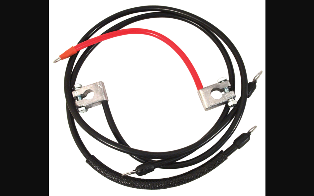 1970-1971 Ford Mustang Battery Cables - 8 Cylinder