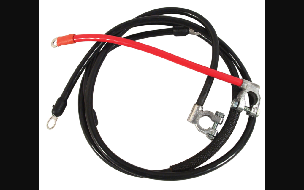 1972-1973 Ford Mustang Battery Cables - 8 Cylinder