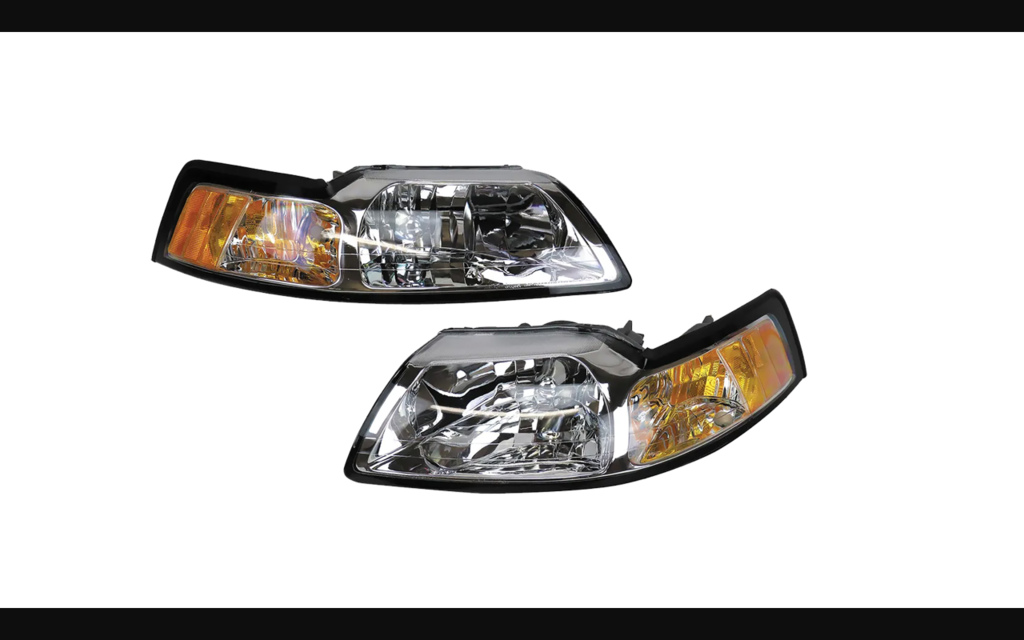 1999-2004 Ford Mustang Headlight Kit - Chrome