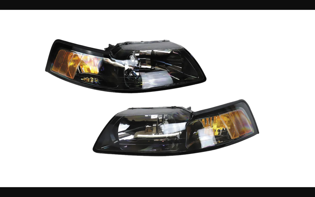 1999-2004 Ford Mustang Headlight Kit - Black