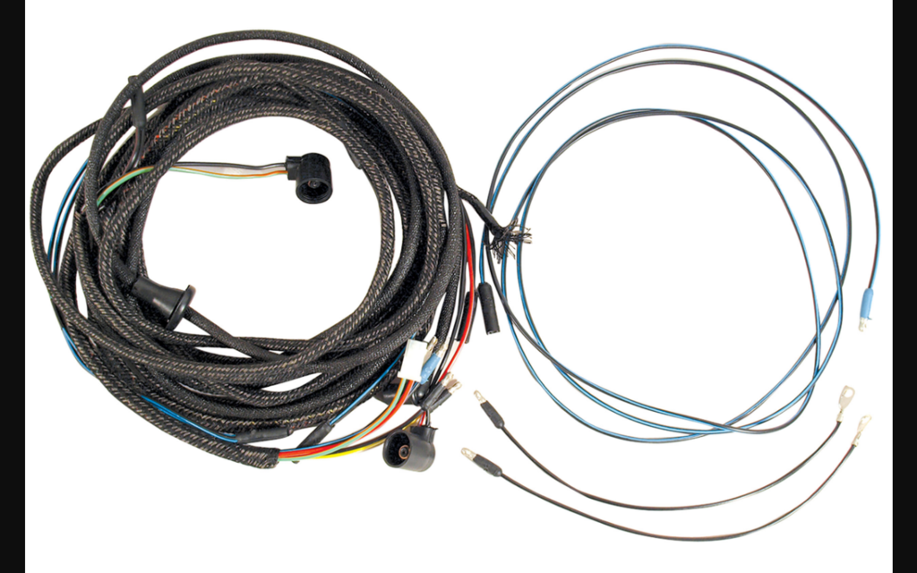 1965-1965 Ford Mustang Tail Light Wiring Harness - W/Boots - Fastback