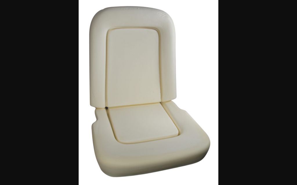 1964-1966 Ford Mustang Seat Foam - Standard - 1 Top & 1 Bottom