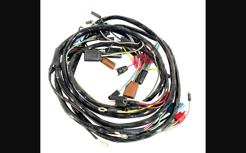 1967-1967 Ford Mustang Headlight Harness From Firewall - W/Fog Lights(GT) & Tachometer