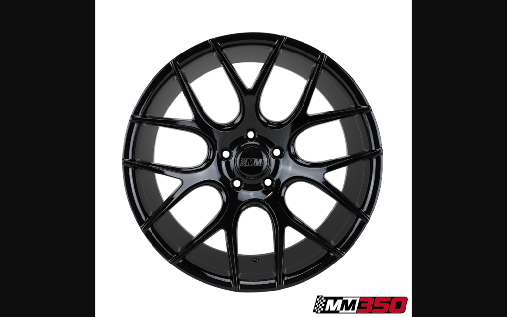 2005-2014 Ford Mustang MM350 Black Wheel - 19x9.5 ET30 5x114.3