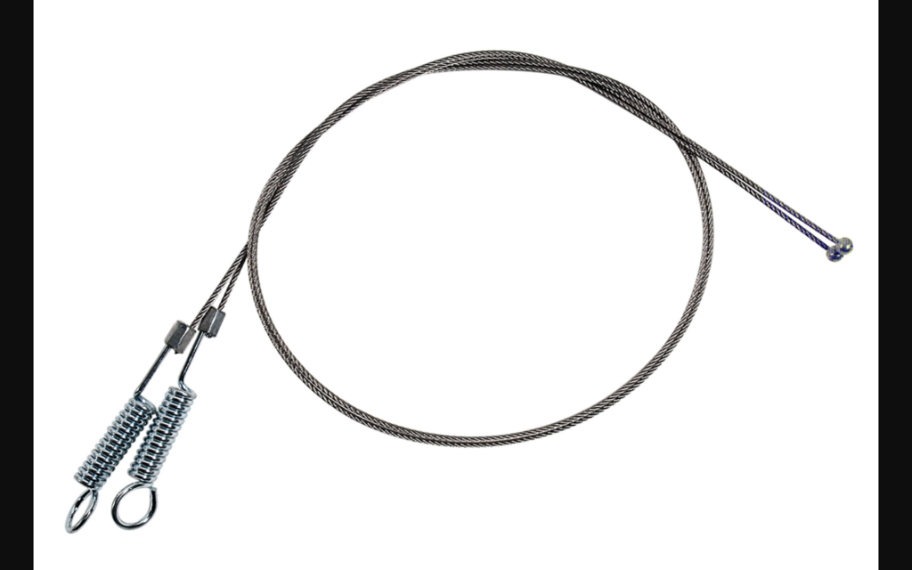 1965-1968 Ford Mustang Convertible Top Tension Cables - Spring Type