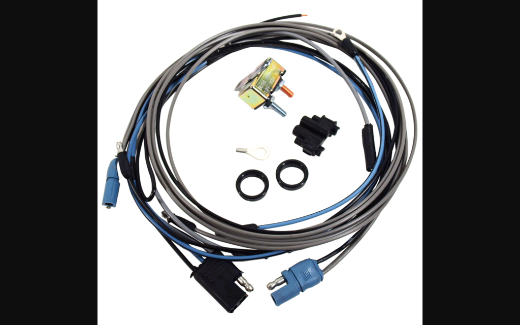 1968-1968 Ford Mustang Fog Light Wiring Kit