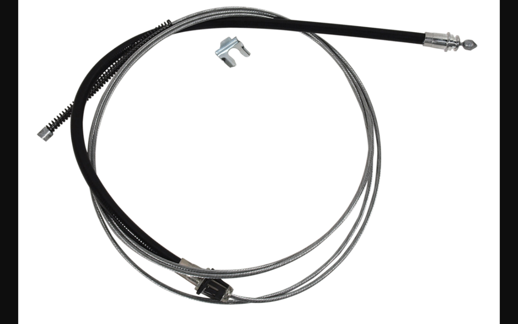 1968-1968 Ford Mustang Rear Parking Brake Cable - 6 Cylinder - Right Hand