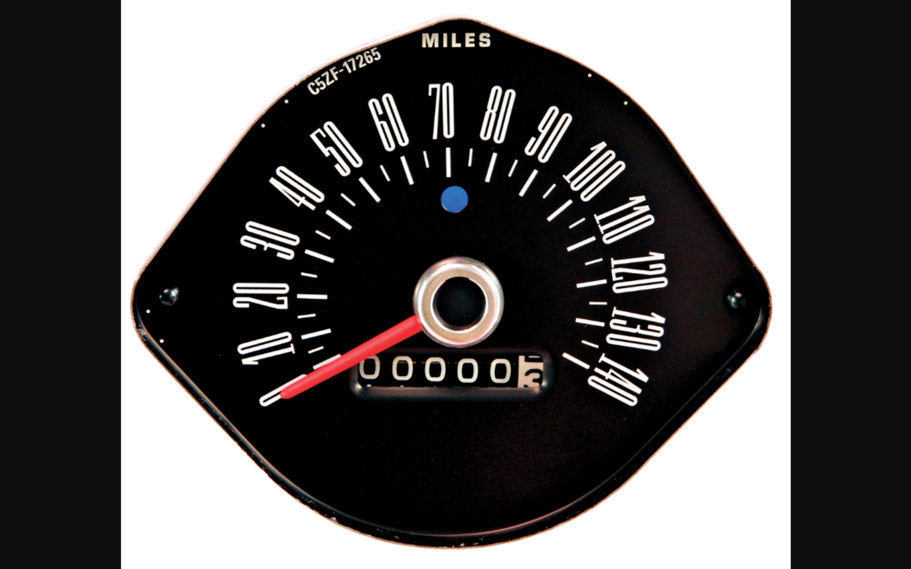 1965-1966 Ford Mustang Speedometer - 1965 GT & 1966 All