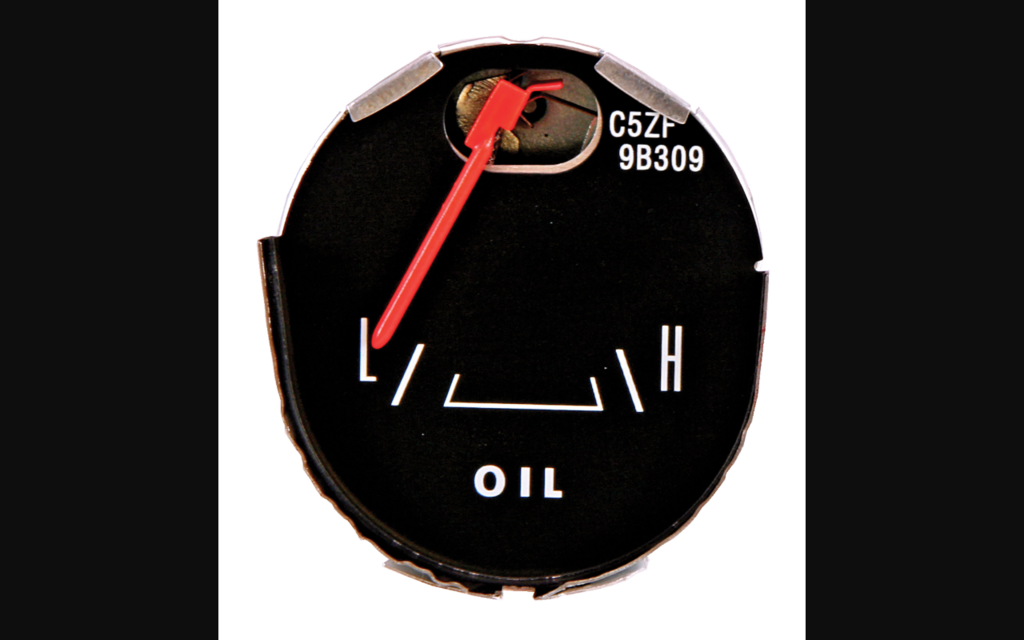 1965-1966 Ford Mustang Oil Pressure Gauge