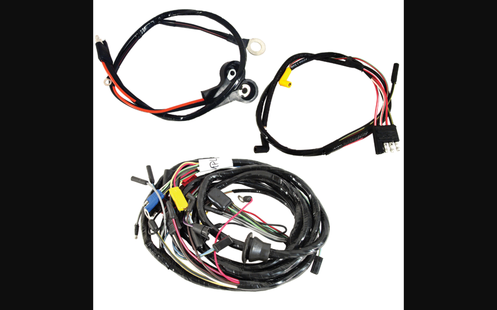 1968-1968 Ford Mustang Wiring Harness - 8 Cylinder 289,302 - W/Air, W/Fog Lights W/O Tach