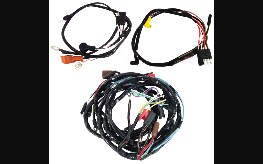 1968-1968 Ford Mustang Wiring Harness - 8 Cylinder 289,302 - W/Air & Tach W/O Fog Lights