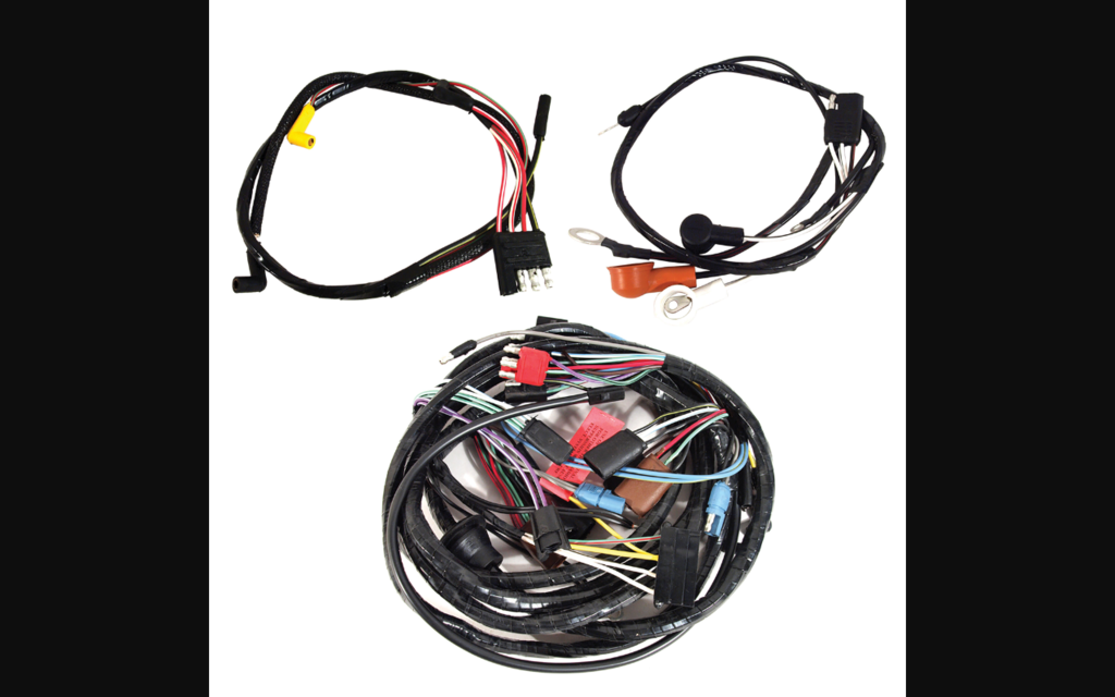 1968-1968 Ford Mustang Wiring Harness - 8 Cylinder 289,302 - W/Air, W/Fog Lights W/Tach