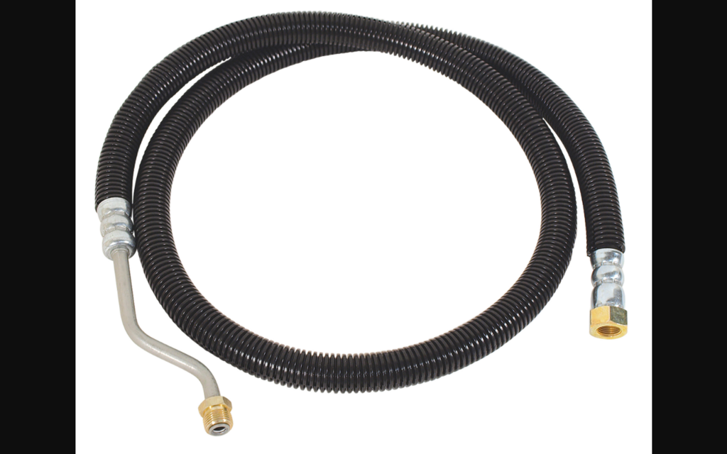 1971-1972 Ford Mustang Power Steering Pressure Hose - to Gear - 250/302/351ci Early 1972