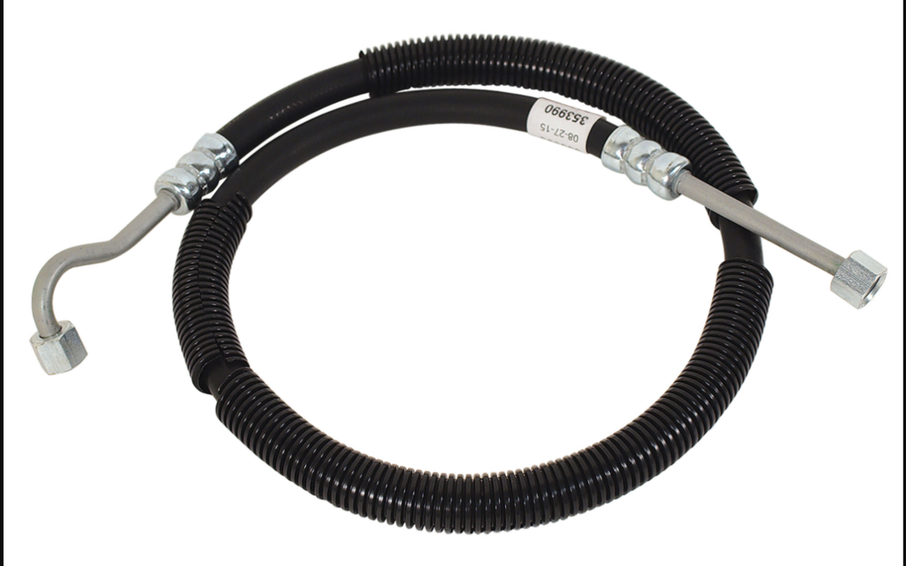 1973-1973 Ford Mustang Power Steering Pressure Hose - to Gear - 250ci