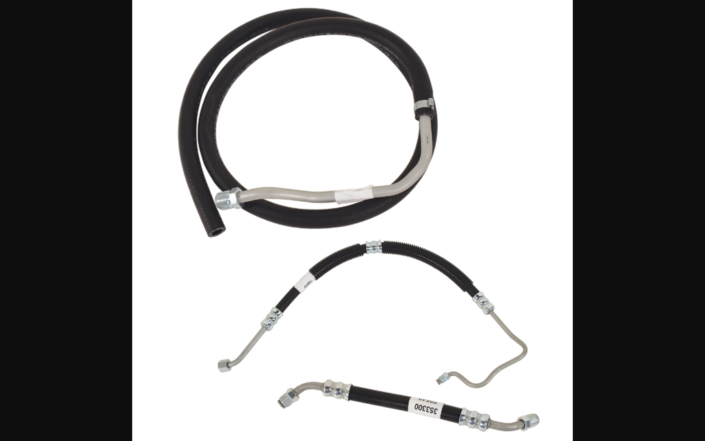 1967-1970 Ford Mustang Power Steering Hose Kit - 200 & 250ci W/5/16" Valve Fitting