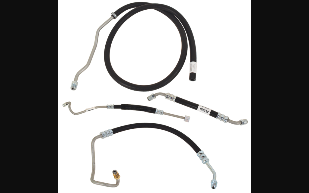 1970-1970 Ford Mustang Power Steering Hose Kit - 302ci, 351ci, & 428ci