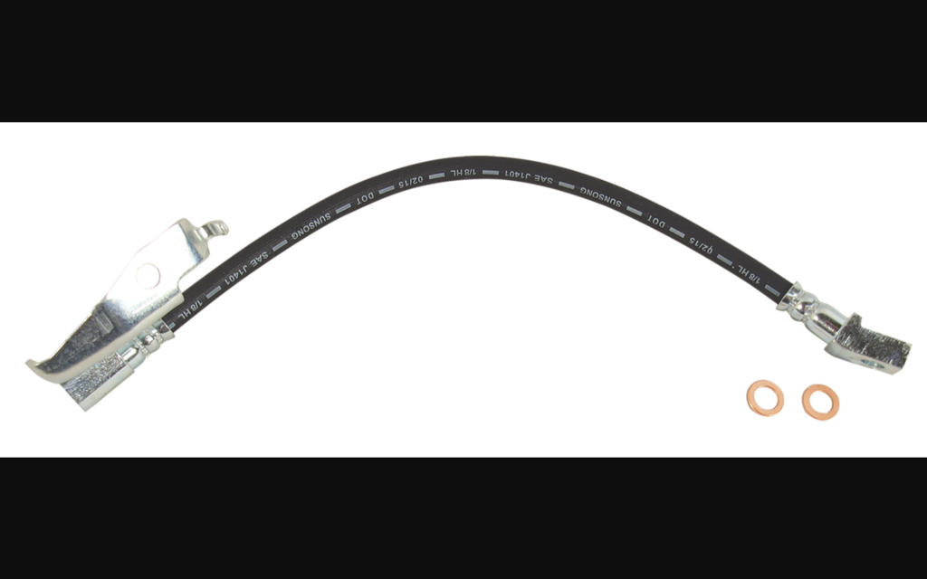 1971-1973 Ford Mustang Front Disc Brake Hose - Left Hand